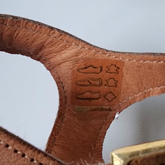 Geaside Leather Sandals Size 8.5 - Picture 8 of 8